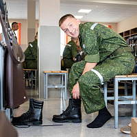 Первая неделя пребывания курсантов набора 2025 года в стенах Военной академии