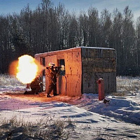 Занятия с военнослужащими 38 одшбр