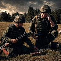 В 11 омбр продолжаются занятия по боевой подготовке с военнообязанными