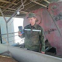  Военнослужащие 361 боо (ЦОВУ) продолжают оказывать помощь аграриям Речицкого района Гомельской области
