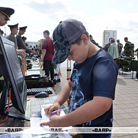 В Витебске стартовала военно-патриотическая и профориентационная акция «Готовы Родине служить»