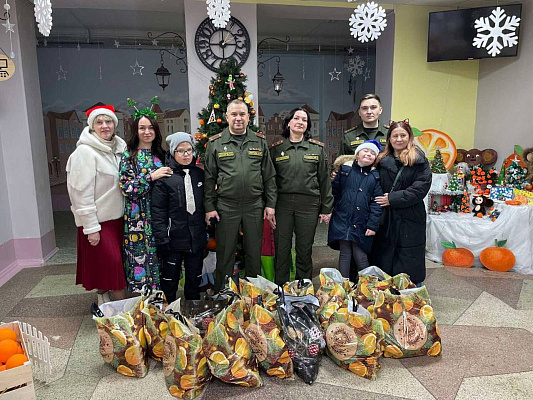 Военнослужащие 361 боо (ЦОВУ) приняли участие в акции «От всей души»