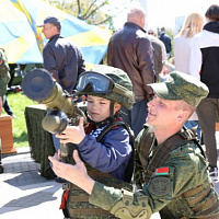 В столичном парке Победы прошли торжественные мероприятия	