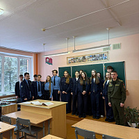 Курсанты военно-технического факультета в БНТУ провели профориентационную работу