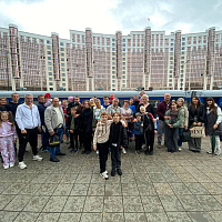 Авиаторы приняли участие в закрытии смены Детской железной дороги