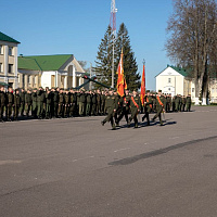 Продолжаются торжественные церемонии увольнения в запас военнослужащих срочной военной службы