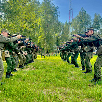 Занятия по тактической подготовке с военнослужащими 15 зрбр