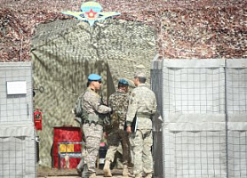 В Сухопутных войсках Казахстана прошло двустороннее командно-штабное учение