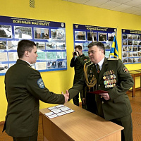 На военном факультете в БГАА состоялся очередной выпуск специалистов