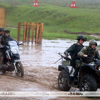 Практический этап выездной совместной конференции Министерств обороны Беларуси и России