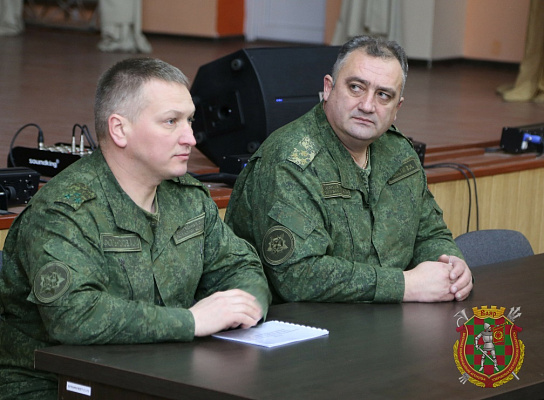 Стартовал сбор с должностными лицами службы и начальниками складов (хранилищ) РАВ