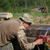 Финальный этап испытаний на право ношения нагрудного знака «Доблесть и мастерство»