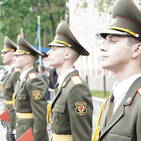 В 361 боо (ЦОВУ) состоялся ритуал приведения военнослужащих нового пополнения к Военной присяге
