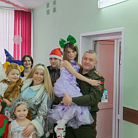 Военнослужащие 72 ОУЦ приняли участие в акции «Наши дети» 