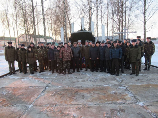 Митинг, посвященный 33-й годовщине вывода советских войск из Афганистана