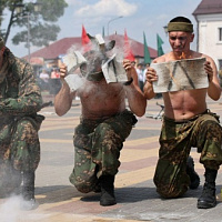 Началась военно-патриотическая акция Западного оперативного командования «Дорогой Победы»