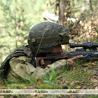 Ротное тактическое учение с одним из механизированных батальонов 120 омбр