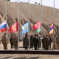 Торжественное открытие совместных учений