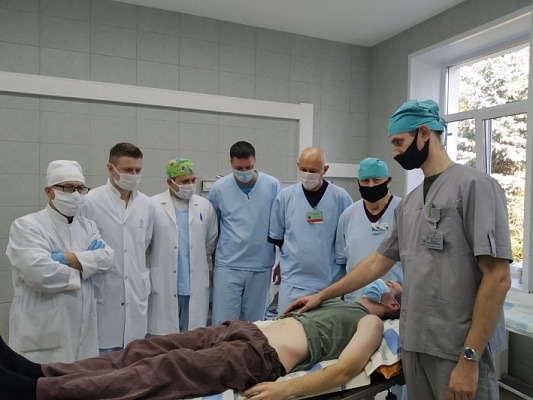 Повышение квалификации военных хирургов