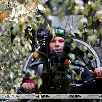 Танкисты и зенитчики выполняют задачи по усилению государственной границы на южном направлении