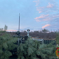 На полевом выходе — интенсивная боевая подготовка