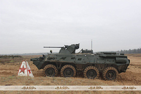 Плановые занятия по огневой подготовке с одним из механизированных подразделений 6 омбр