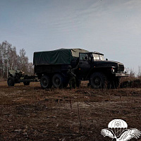Занятия по боевой подготовке на полигоне Брестский