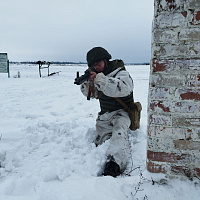 У гвардейцев — контрольные занятия