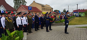 Брестские десантники приняли участие в праздничных мероприятиях