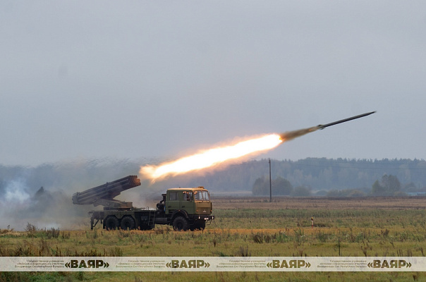 Годовой праздник 336-й реактивной артиллерийской бригады