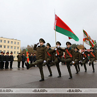 В Военной академии Беларуси состоялся X Республиканский смотр-конкурс по строевой подготовке среди суворовцев, кадетов и лицеистов