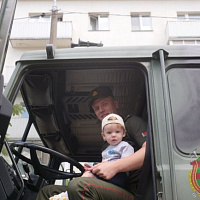 Празднование Дня Независимости в сквере Мулявина