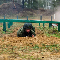 В учебном центре Военной академии Республики Беларусь «Белая Лужа» продолжается военно-патриотический турнир «Вызов»