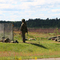 Контрольные занятия с военнослужащими 11 омбр