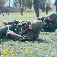 Занятия с личным составом нового пополнения 361 боо (ЦОВУ)