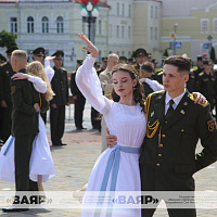 Выпуск офицеров военного факультета в Гродненском государственном университете имени Янки Купалы