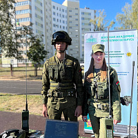 Курсанты Военной академии организовали интерактивные площадки для школьников