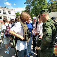 В Военной академии Республики Беларусь прошёл день открытых дверей