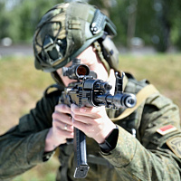 C личным составом 48-го отдельного батальона РЭБ прошли занятия по огневой подготовке