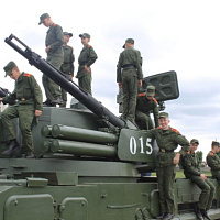 В гостях у гвардейцев