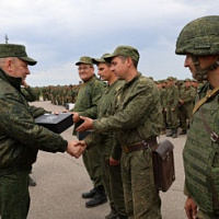 Под Борисовом завершилось командно-штабное учение с военнообязанными