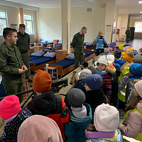 В гостях у военнослужащих