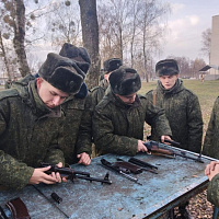 Занятие по огневой подготовке