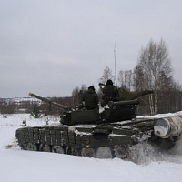 Учебный бой на Гожском полигоне