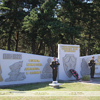 В 6 омбр Западного оперативного командования состоялось торжественное открытие памятника «Стела Победы»