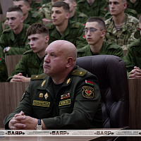 В Военной академии состоялась встреча с генерал-лейтенантом в отставке Иваном Журавлевичем