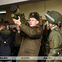 В Военной академии Республики Беларусь состоялся день открытых дверей