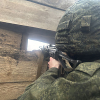 На полигоне Лепельский проходят занятия по боевой подготовке