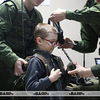 В Доме культуры Ганцевичей прошла военно-патриотическая акция «Готовы Родине служить»