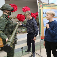 Встреча с будущими защитниками